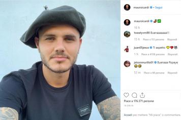 juan jesus, commento, icardi, instagram, 2019