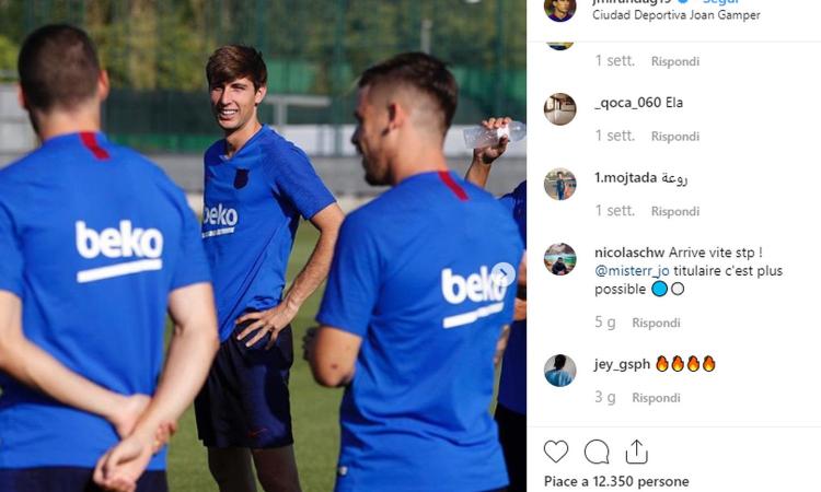Paratici a Barcellona per Miranda: la Juve rilancia