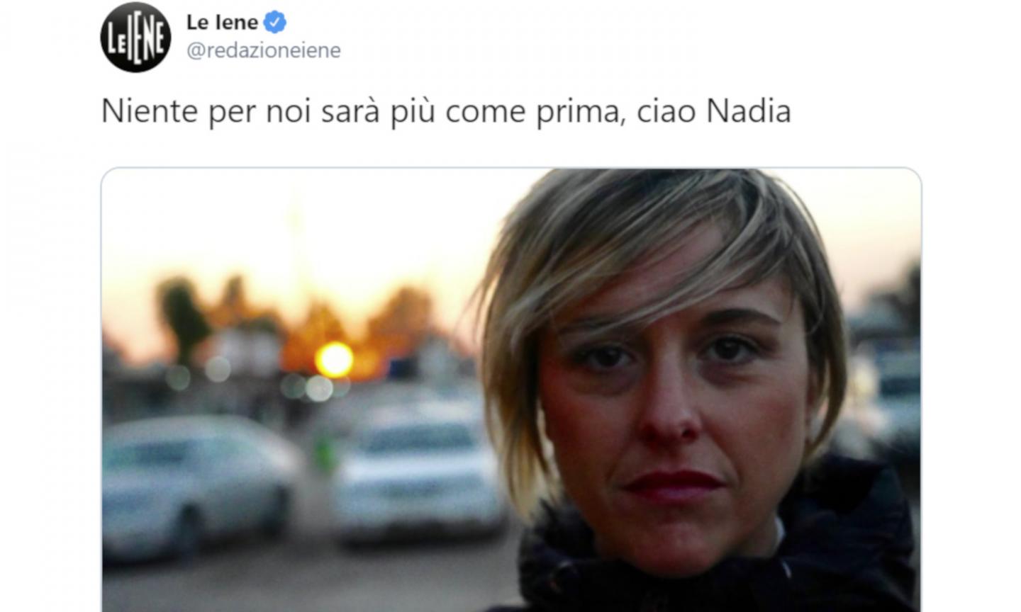 Ciao Nadia, dolce guerriera per la verità e la giustizia