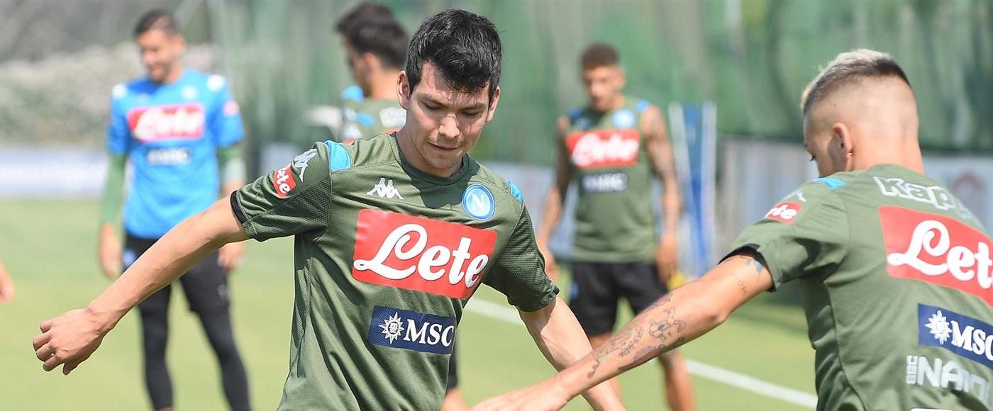 Napoli, il report dell'allenamento: oggi in campo con i palloni dell'Europa League