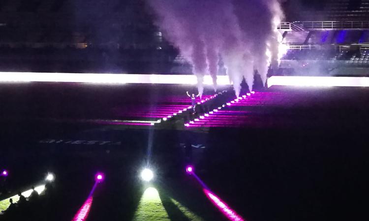 Fiorentina, che festa al Franchi: in 10mila allo stadio per Ribery che risponde 'Forza Viola' FOTO e VIDEO