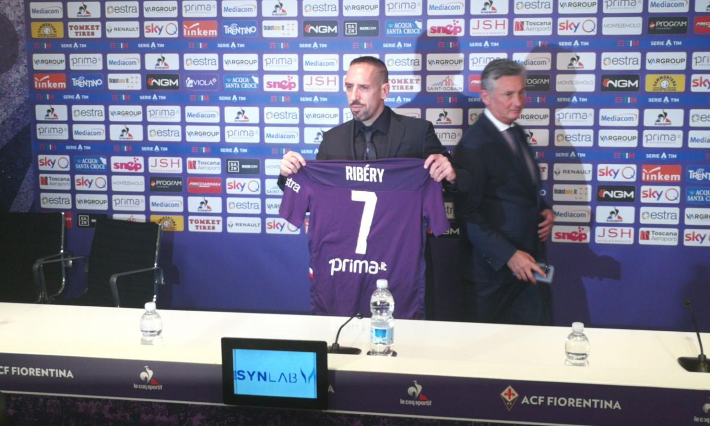 Ribery reveals his target with Fiorentina