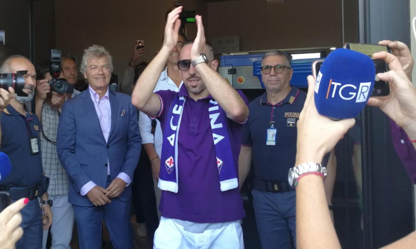 Sindaco di Firenze: 'Benvenuto Ribery, siamo entusiasti del tuo arrivo!'