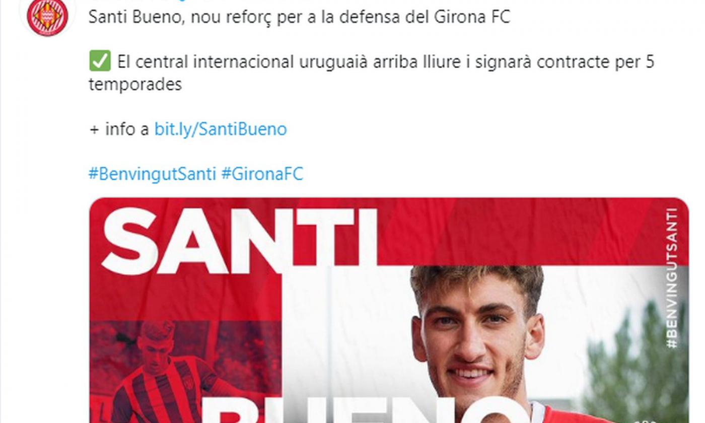 Girona, UFFICIALE: preso Santi Bueno