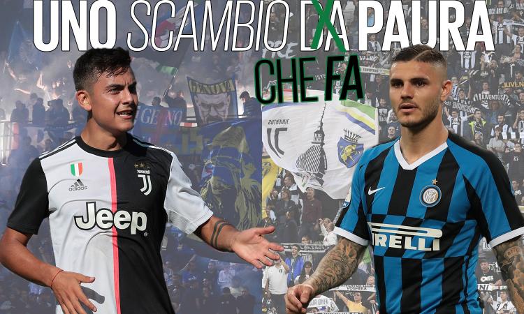 Juve-Inter: lo scambio Dybala-Icardi conviene a tutti, ma hanno paura di farlo
