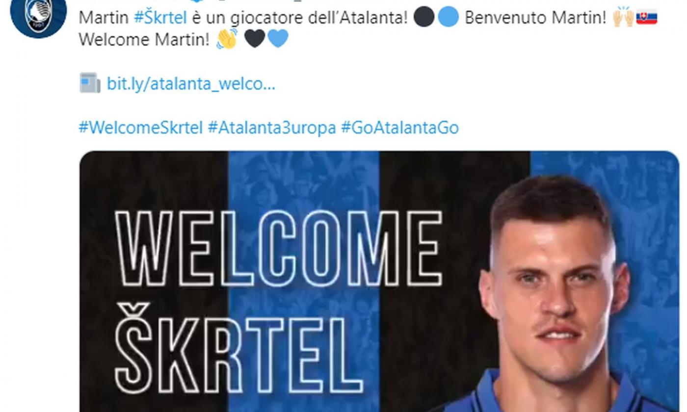 Atalanta, Skrtel: 'Un orgoglio essere qui'