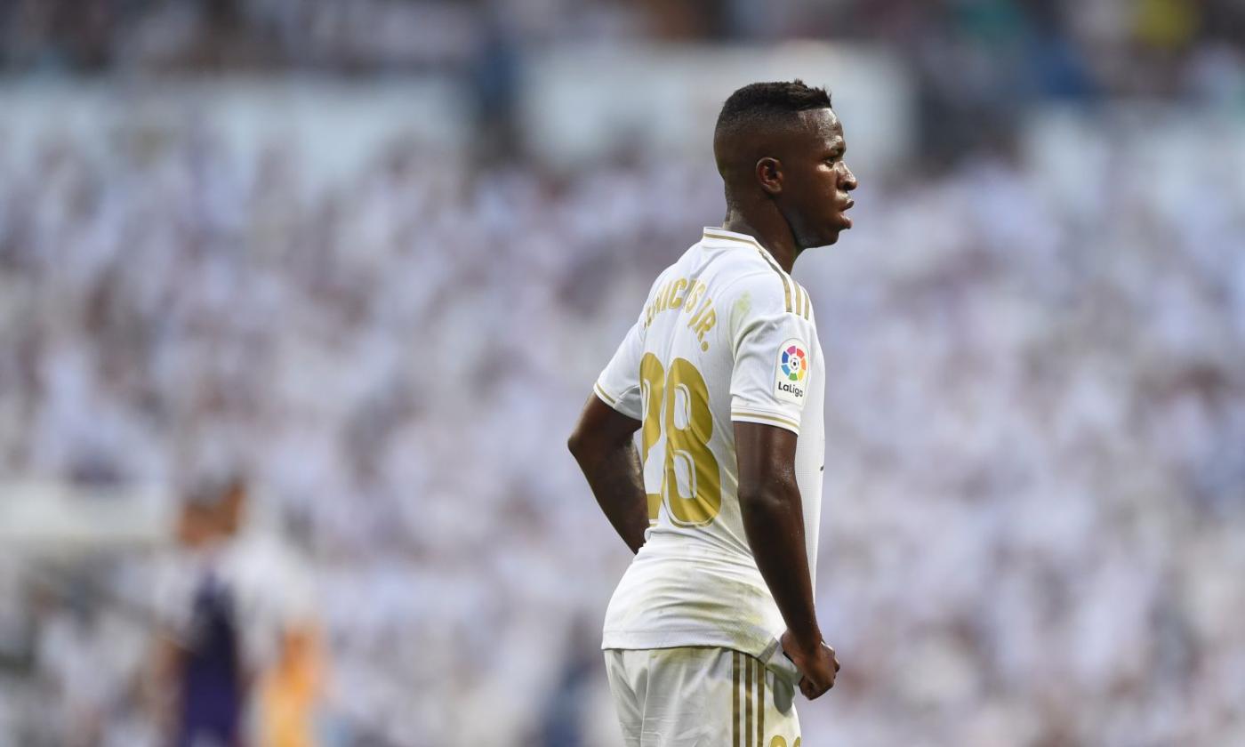 Real Madrid, Vinicius non trova spazio: ipotesi cessione