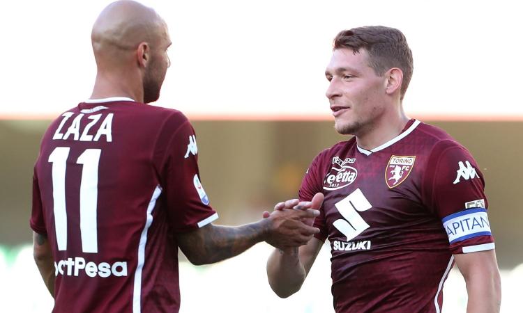 Torino, Zaza e Belotti insieme contro il Milan? Si può