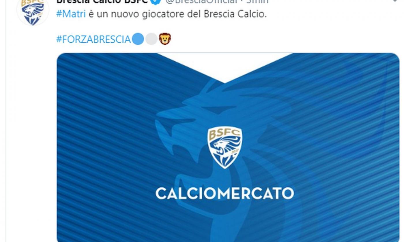 Brescia, UFFICIALE: colpo Matri!