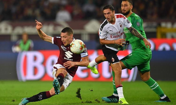 Donnarumma a Calabria: 'Amore mio' VIDEO
