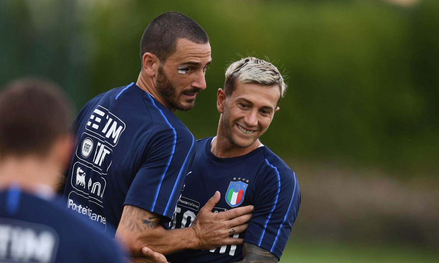 Watch: Bonucci and Bernardeschi motivate their teammates ahead of Finland-Italy