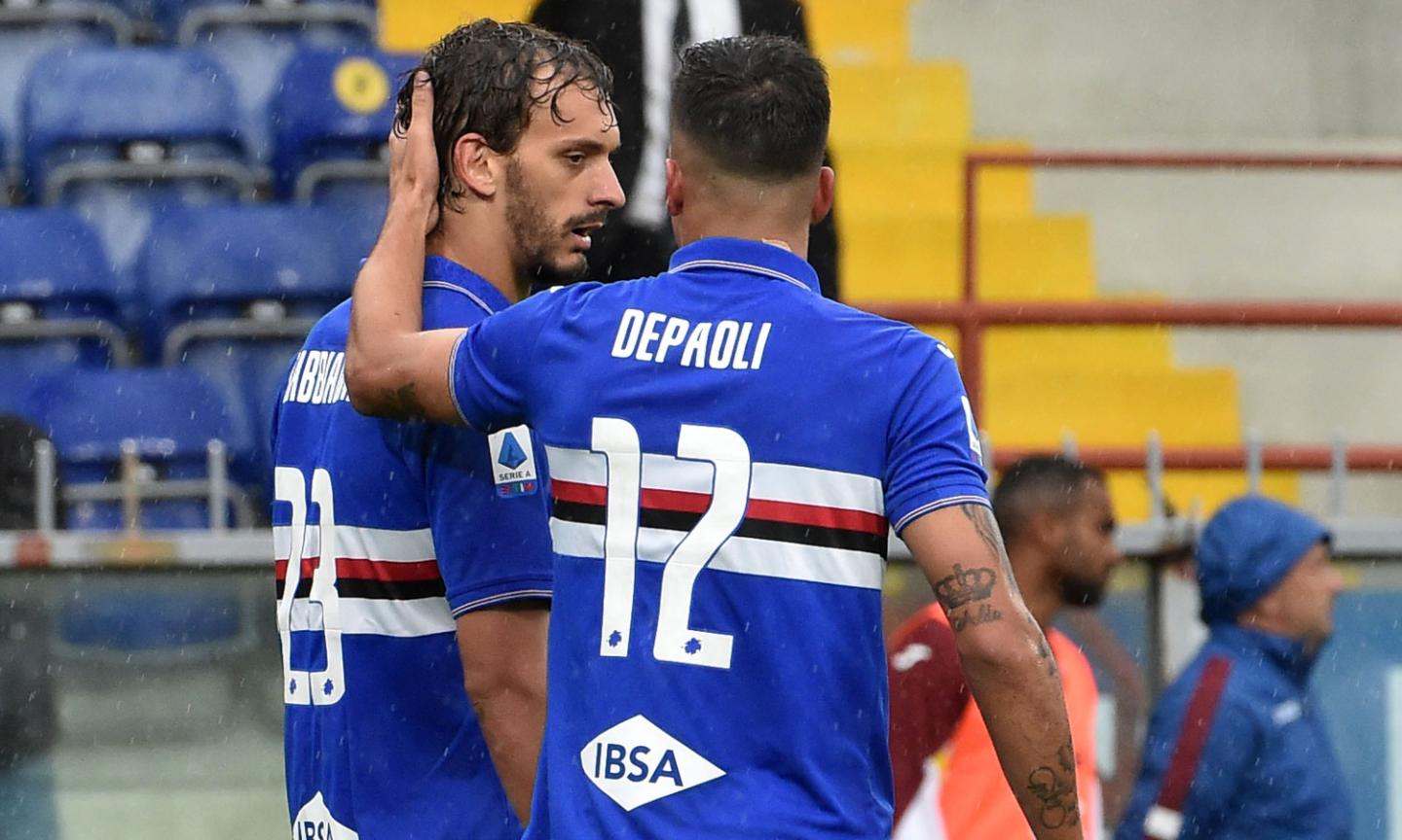 Un lampo di Gabbiadini regala il derby alla Sampdoria e inguaia Thiago Motta GUARDA GLI HIGHLIGHTS