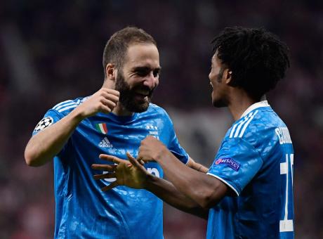 Atletico-Juve, le pagelle di CM: incubo Gimenez, Cuadrado e Higuain da manuale