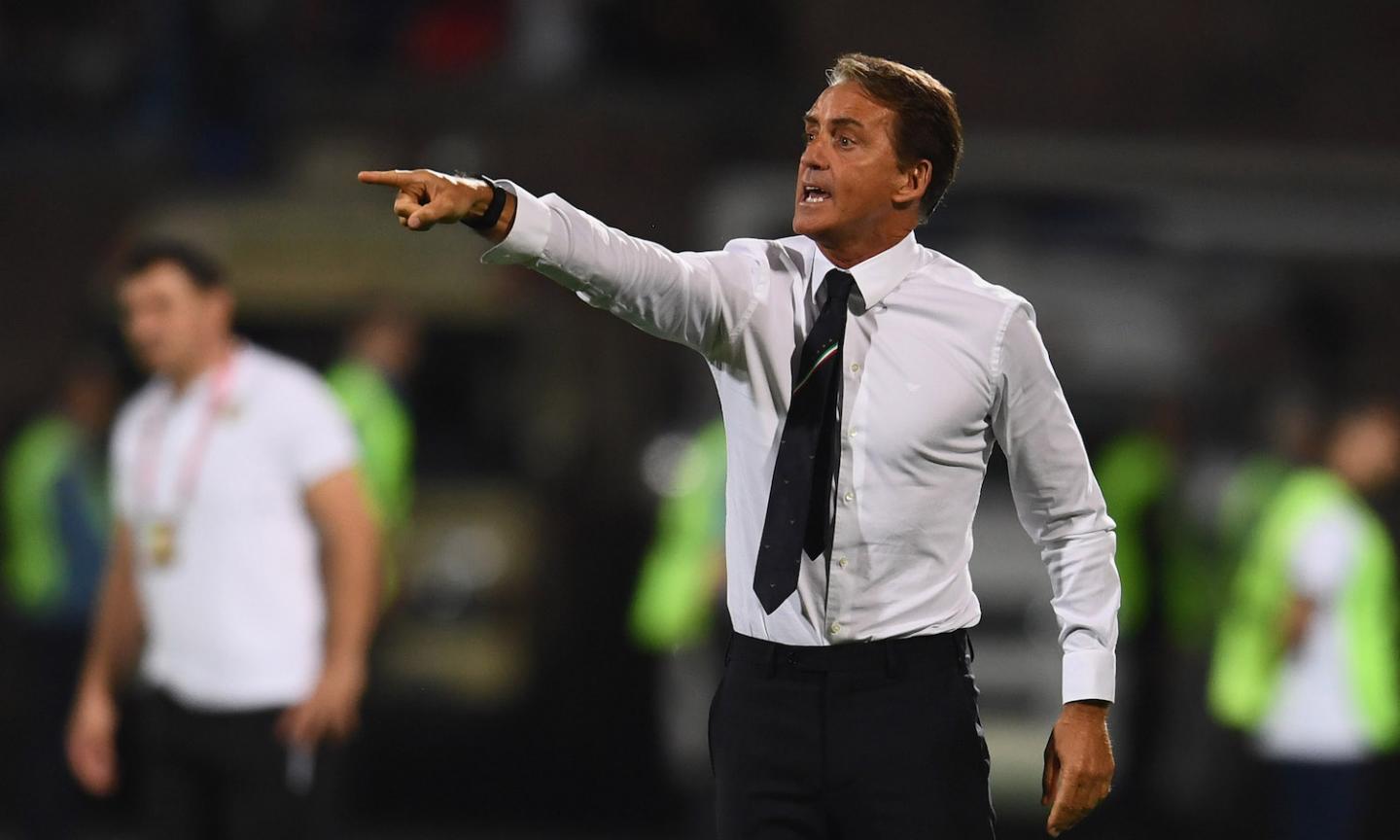 Italia, Mancini: 'Gara difficile, l'avevo detto. Giocherà Sensi, Bernardeschi e Chiesa...'