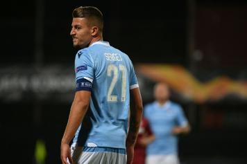 Milinkovic.Savic.Lazio.smorfia.capitano.2019.20.jpg GETTY IMAGES