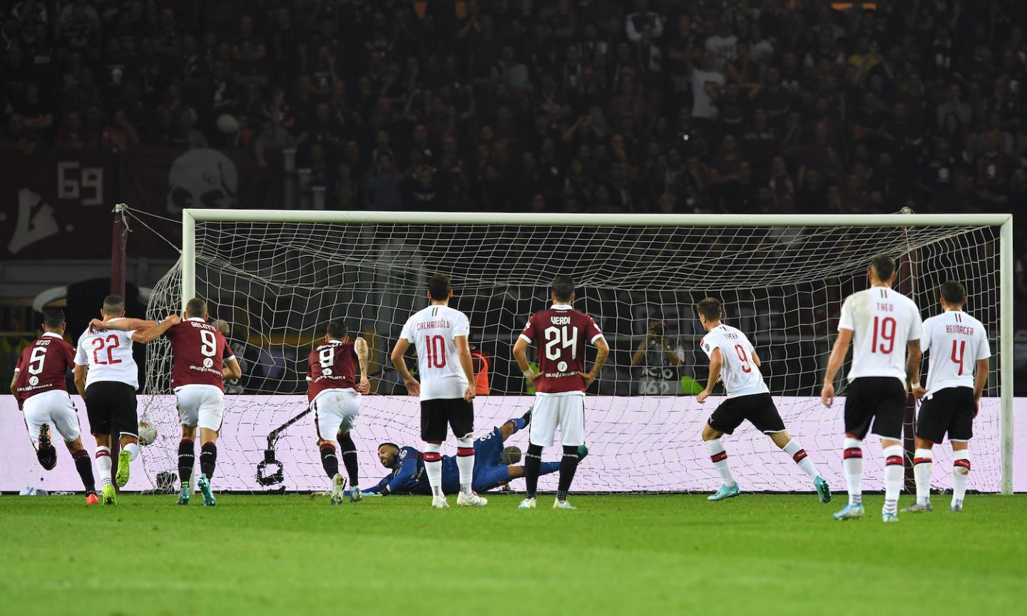 Torino-Milan, rivivi la MOVIOLA: rigore su Leao, proteste sul primo gol di Belotti