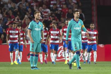 Pique Rakitic Barcellona delusi Granada