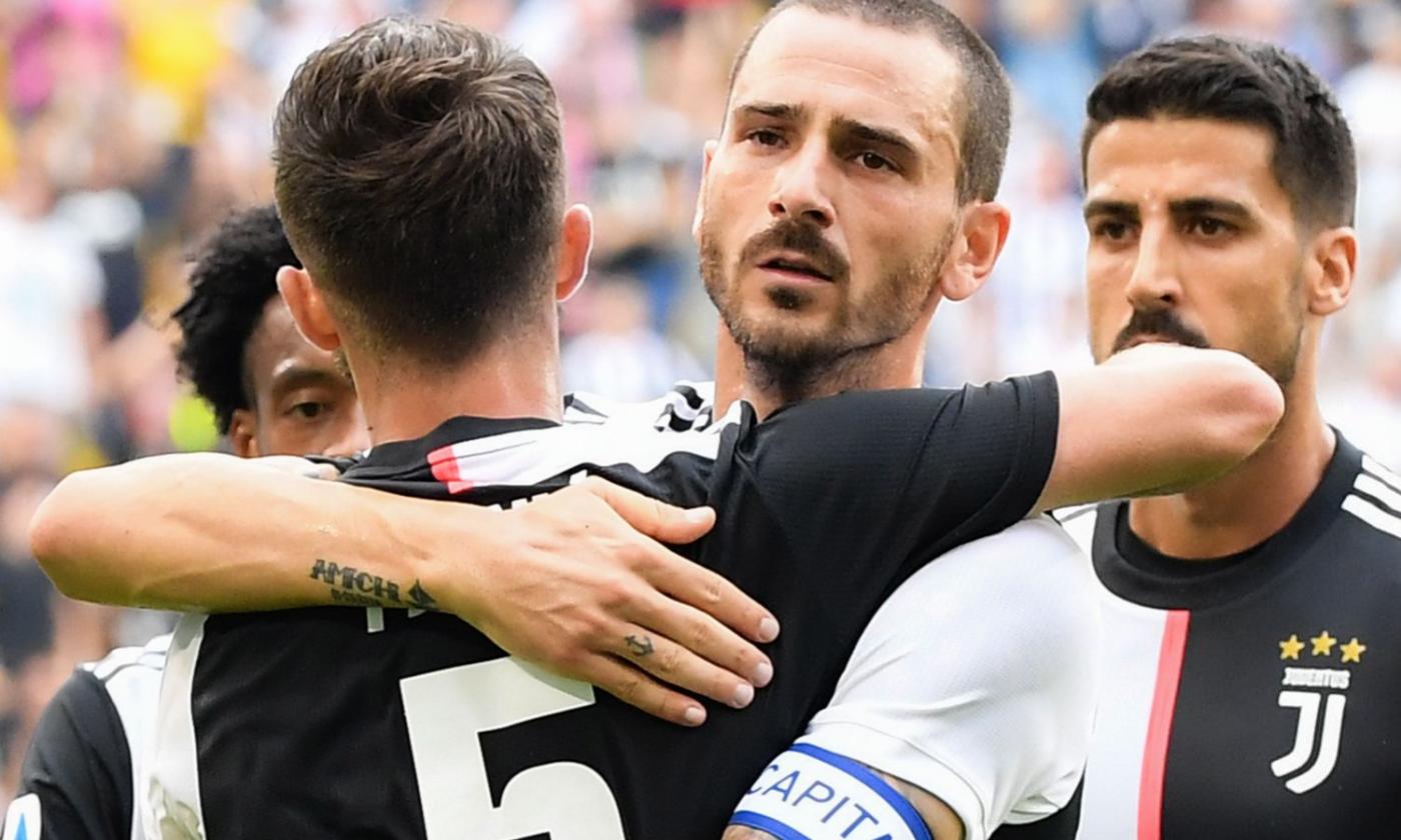 Juve, Bonucci: 'Tanti errori, anche miei'