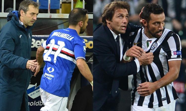 Quagliarella: 'Conte ti migliora, con Giampaolo ho parlato 5-6 volte in tre anni. Hanno una cosa in comune...'