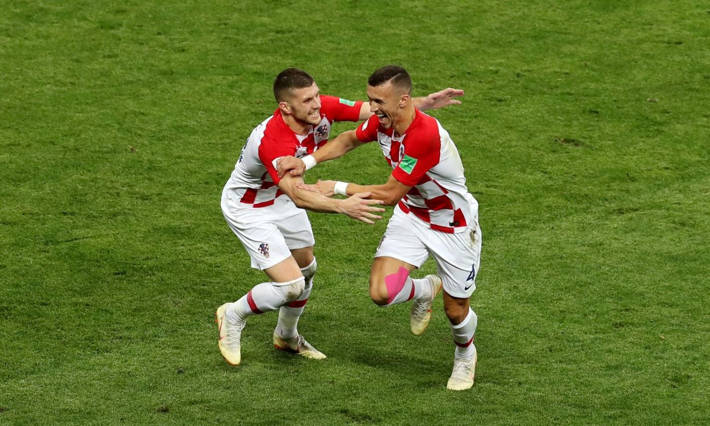 Croazia, Perisic stuzzica Rebic: 'Parla in italiano'. La reazione è sorprendente VIDEO