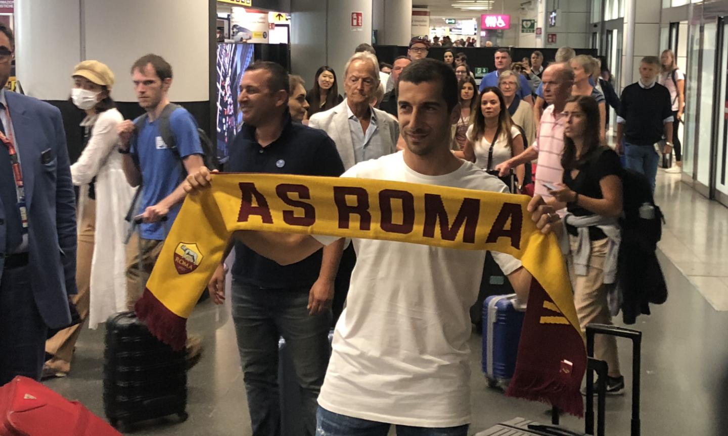 Mkhitaryan: 'Roma? È fantastico. Avrò il mio spazio con l'aiuto di Fonseca'