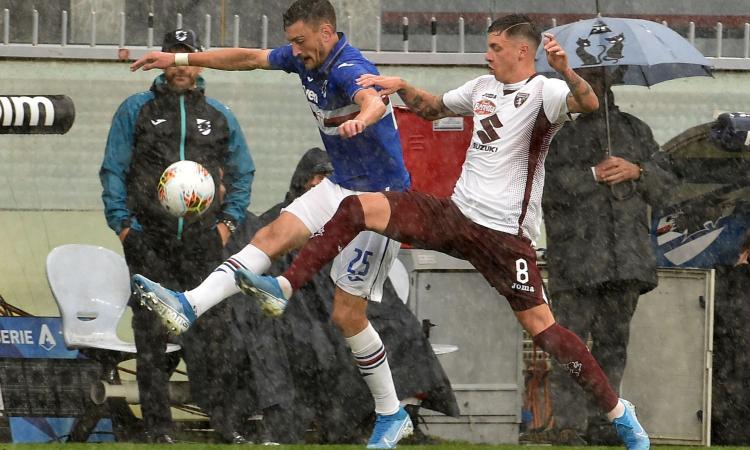 Torino: un centrocampista spera di recuperare per l'Inter