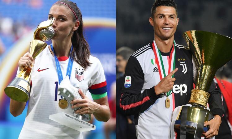 Alex Morgan attacca ancora Ronaldo: 'Stupro? Ci sono troppe prove, ma i soldi lo aiutano...'