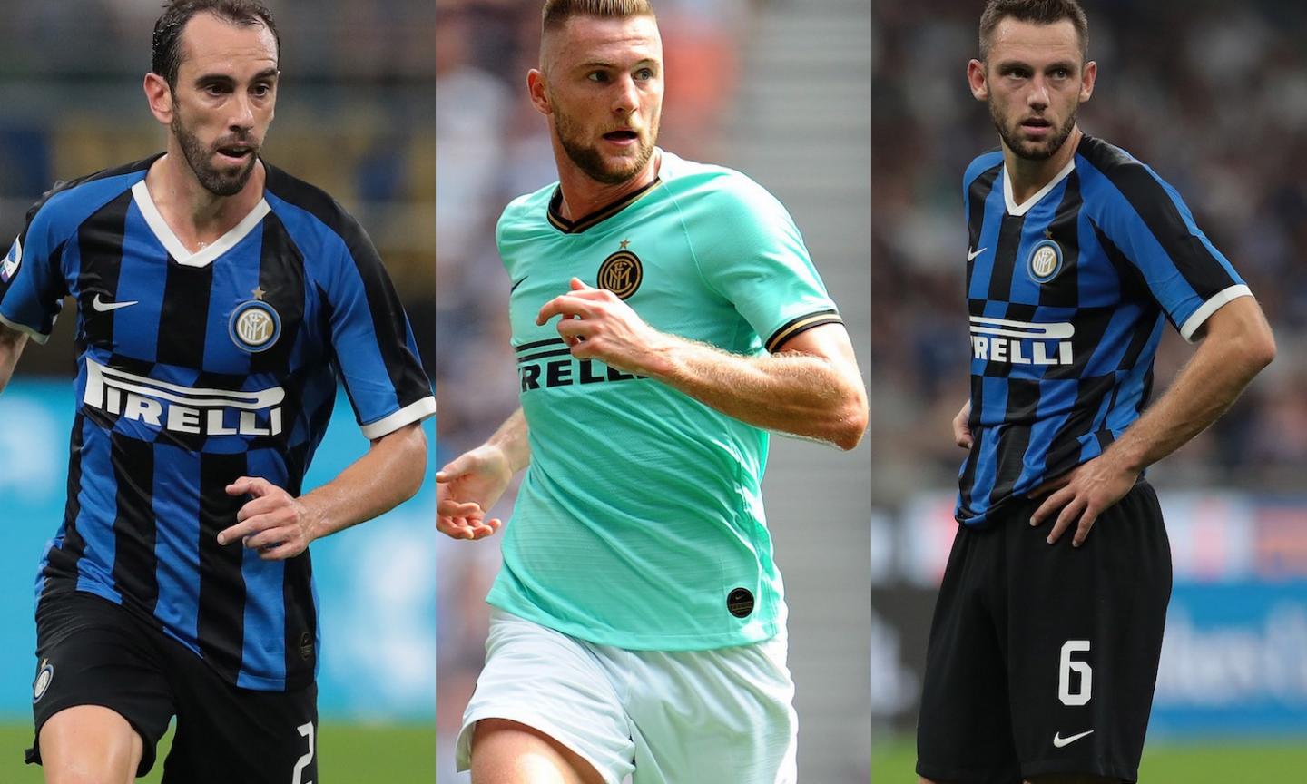 Godin-de Vrij-Skriniar: l’Inter alza il muro per scudetto e Champions League