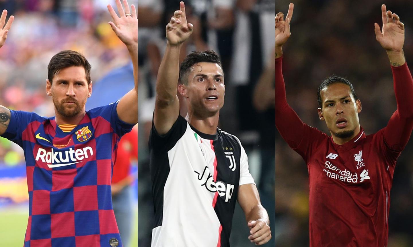 'The Best Fifa': Messi is elected best player of the year ahead of Ronaldo and Van Dijk