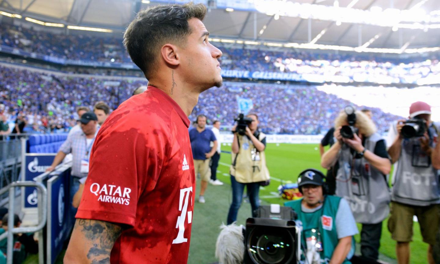 Report: Bayern likely to sign Coutinho permanently