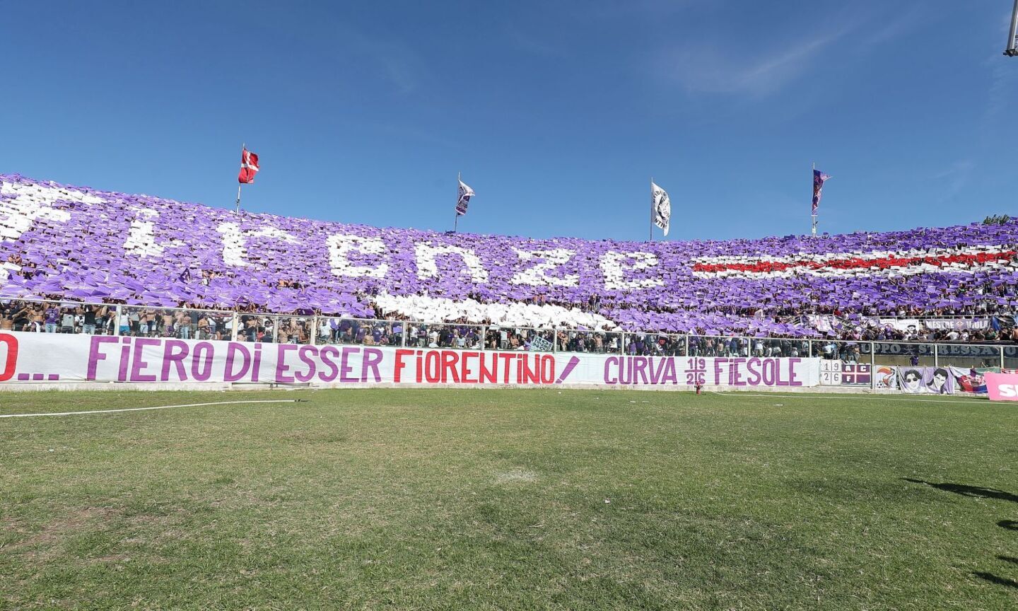 Fiorentina La Fiesole Attacca La Curva Del Milan Le Nostre Uniche