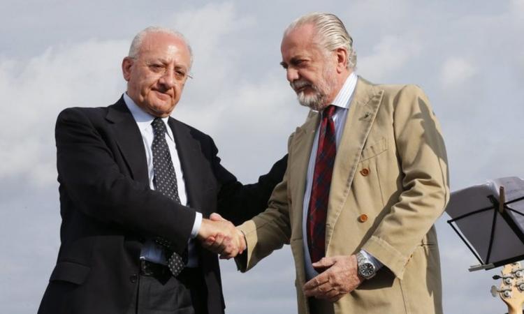 De Laurentiis 'usa' il Napoli per la campagna elettorale: scoppia il caos sui social