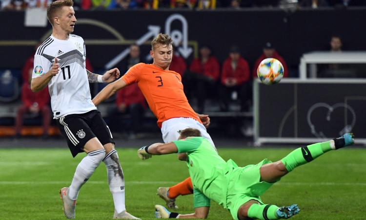 Juve, allarme De Ligt: delude anche in nazionale