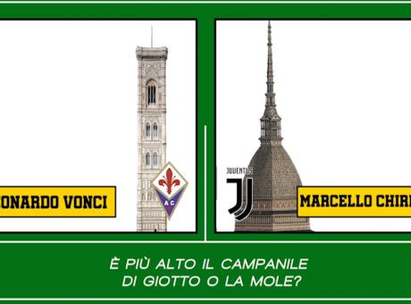 Fiorentina-Juve, il CM duel Vonci contro Chirico: 'Siete una lavatrice sporca'. 'Rivalità? Ma chi vi calcola?'