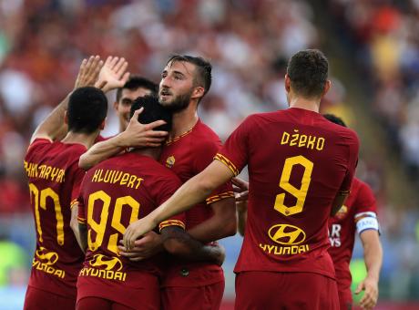 Poker Roma al Sassuolo, prima vittoria per Fonseca