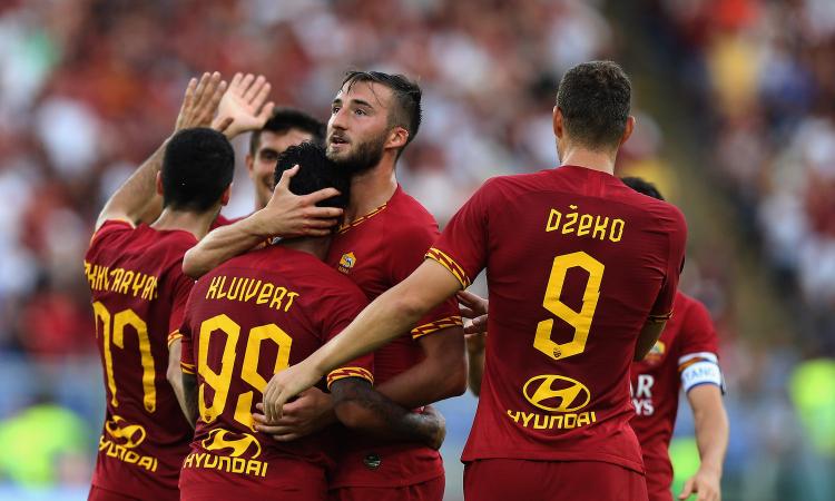 Poker Roma al Sassuolo, prima vittoria per Fonseca