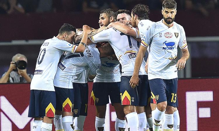 Colpo Lecce: 1-2 in casa del Torino, Inter sola in vetta