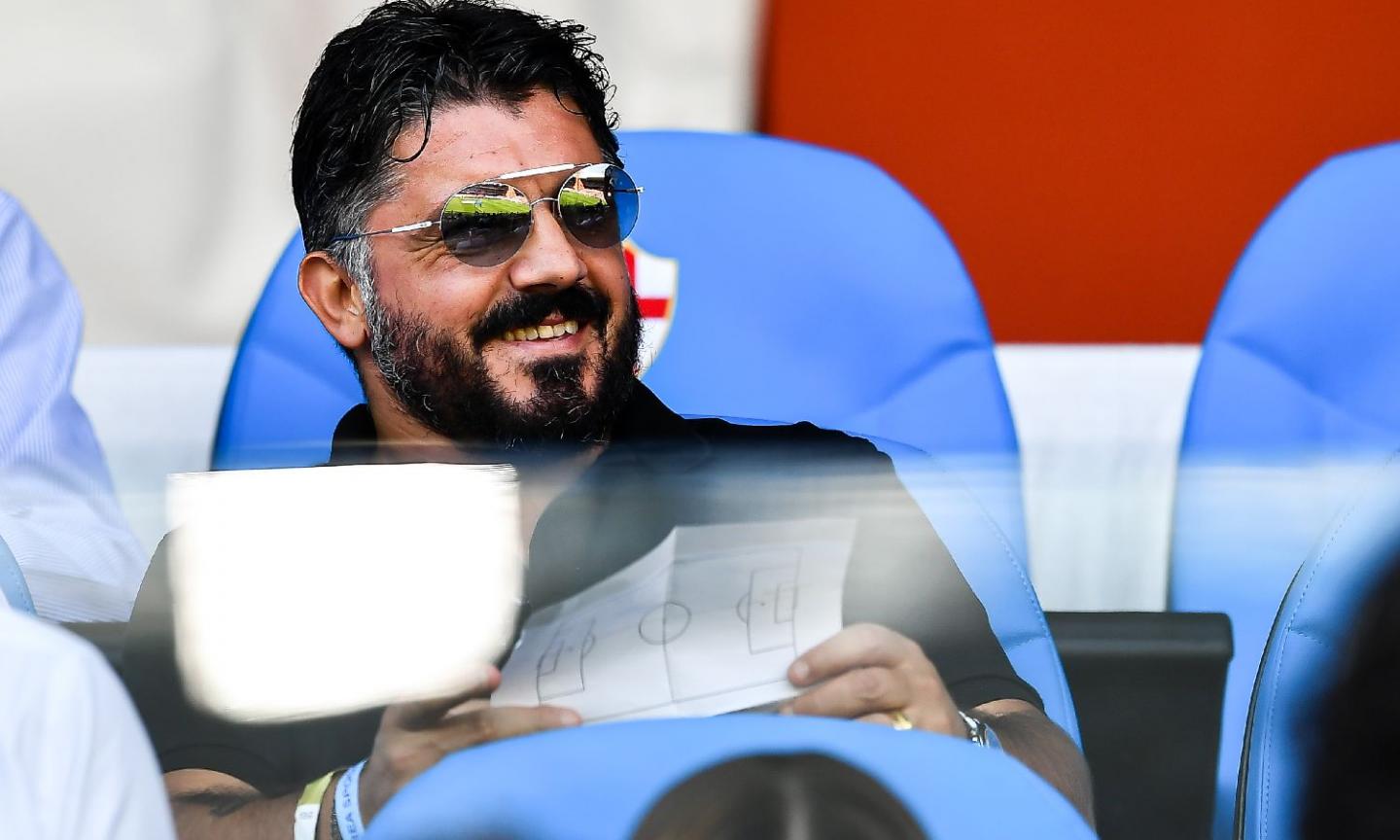 Genoa-Atalanta, Gattuso in tribuna