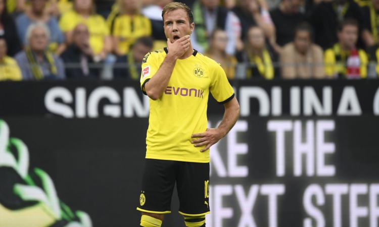 Gotze e l'addio al Dortmund ribadito anche sul campo: c'è il Milan, ma a una condizione