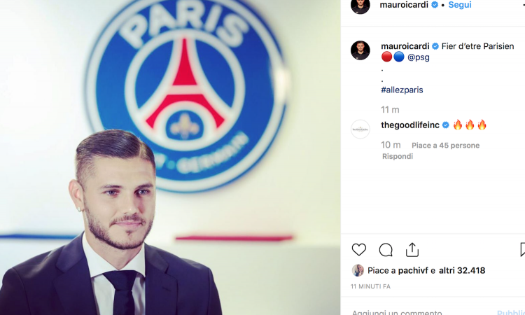 Icardi al PSG, il VIDEO di presentazione