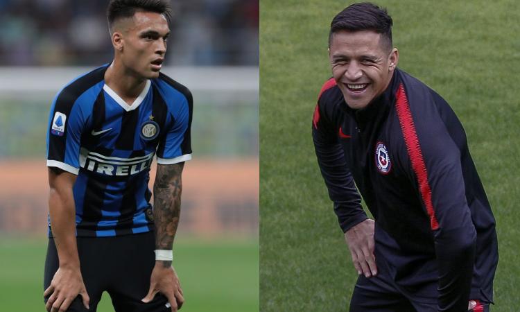 Inter, Sanchez contro Lautaro: prima Cile-Argentina, poi conquistare Conte