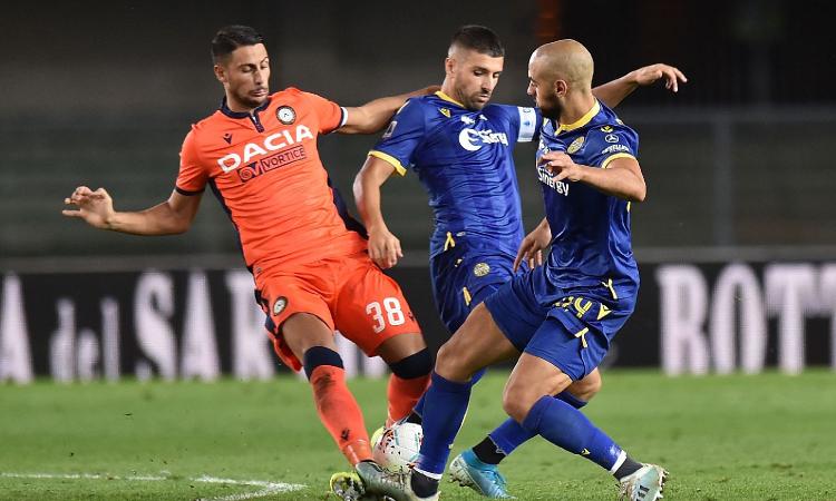 Come con Milan e Juve: il Verona domina, ma sbatte sul muro Udinese