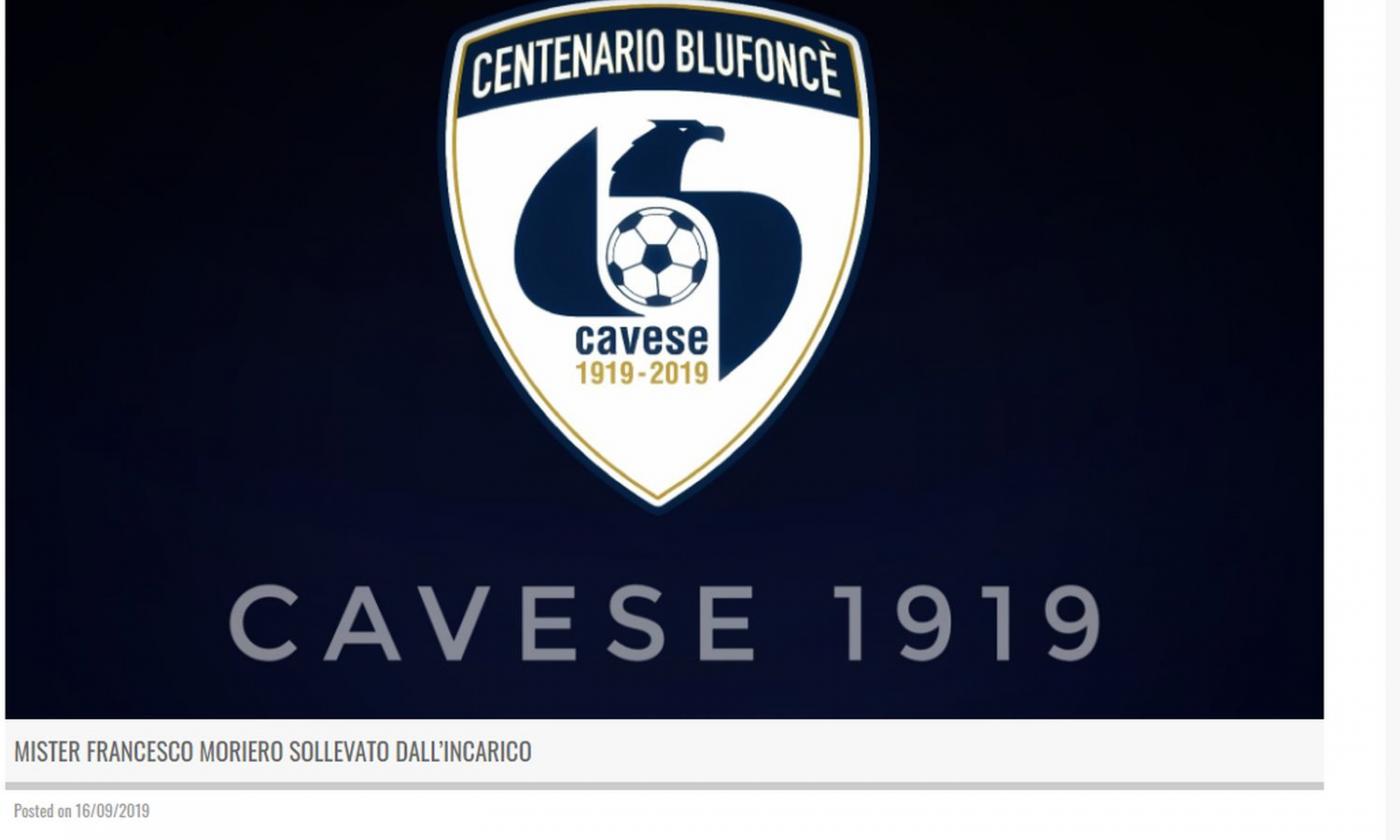 Serie C, UFFICIALE: la Cavese esonera Moriero