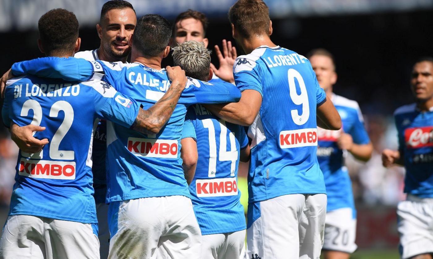 Il Napoli soffre, ma vince: 2-1 al Brescia