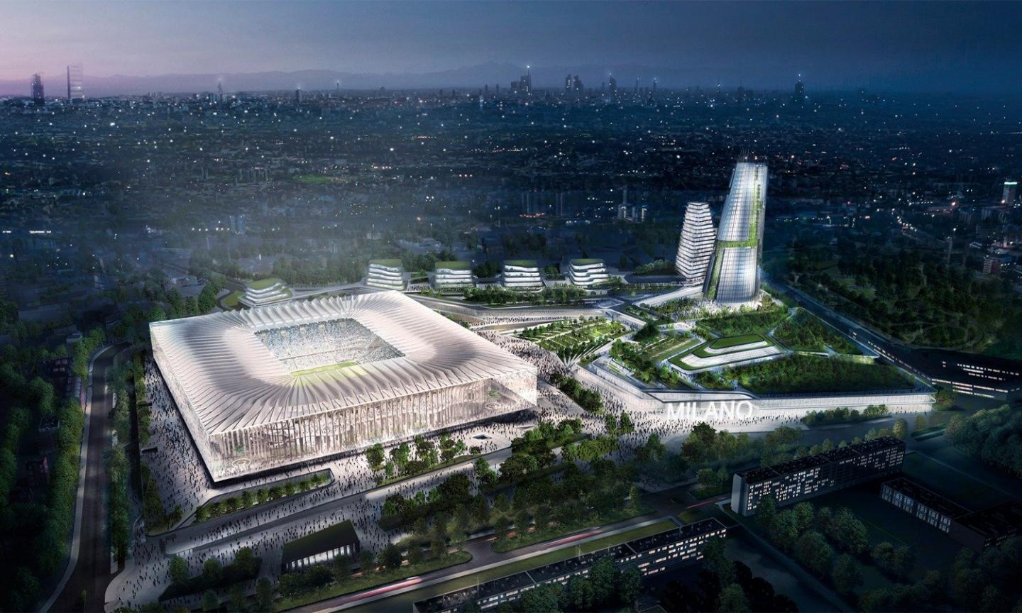 Photos: AC Milan and Inter unveil concept designs for new stadium