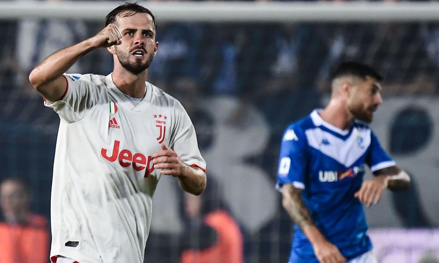 Brescia-Juve: Pjanic da record