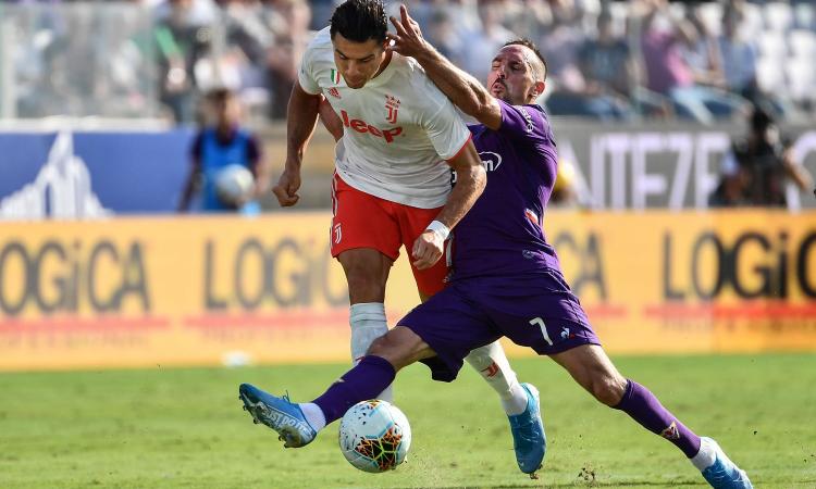 Fiorentina-Juve, le pagelle di CM: Ribery sontuoso, stecca Ronaldo