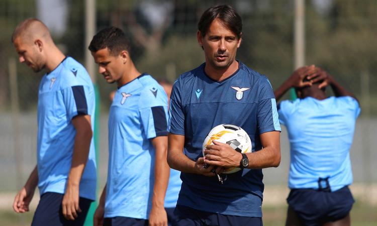 Lazio, tutti in campo: i complimenti di Inzaghi, che lavora al segreto dei suoi