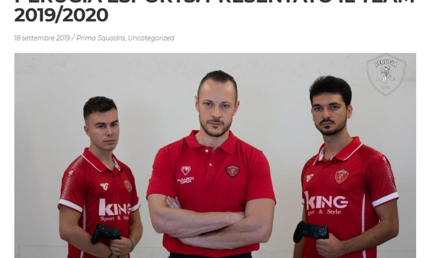 Perugia, UFFICIALE: presentato il team eSports