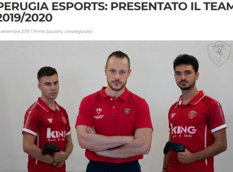 Perugia, UFFICIALE: presentato il team eSports